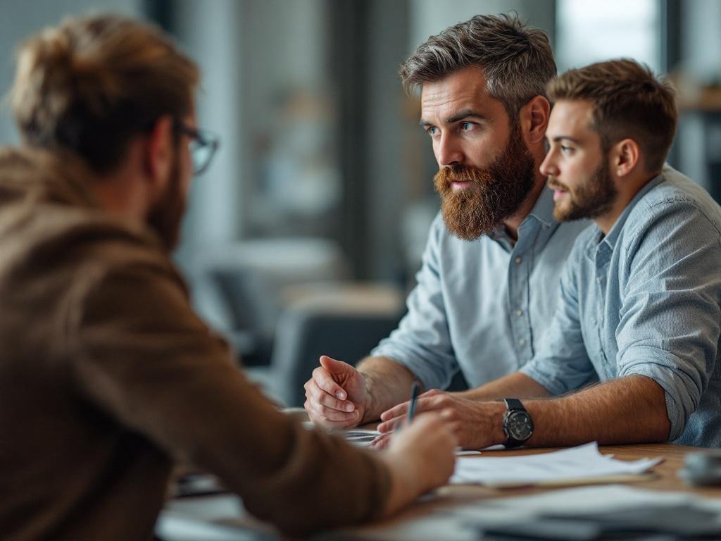 Ein Coach nutzt KI-Software, um Körpersprache und Bühnenpräsenz zu simulieren.