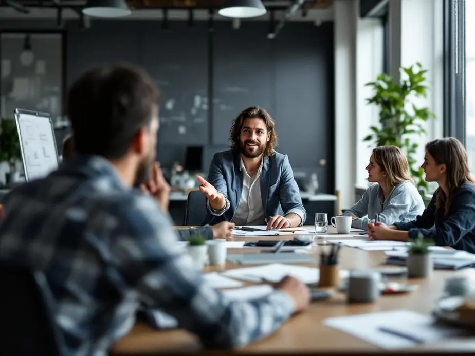 Ein Coach digitalisiert Dokumente und optimiert seine Büroabläufe.