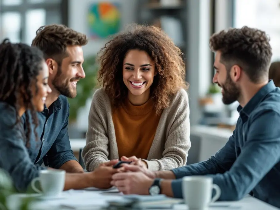 Ein Coach nutzt digitale Organisationstools, um Projekte strukturiert zu planen.